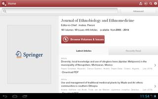 J Ethnobiology & Ethnomedicine screenshot 3