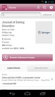 Journal of Eating Disorders plakat