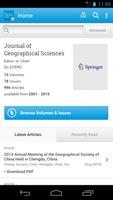 J of Geographical Sciences Cartaz
