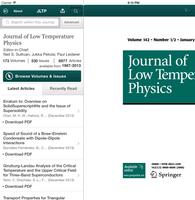 J of Low Temperature Physics скриншот 1