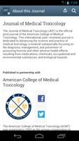 Journal of Medical Toxicology 스크린샷 3