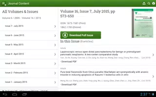 JZUS-B (Biomed & Biotechnol) captura de pantalla 4