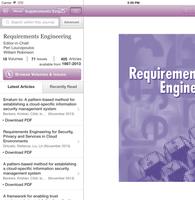 Requirements Engineering capture d'écran 1