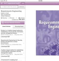 Requirements Engineering ภาพหน้าจอ 1