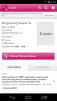 Respiratory Research Affiche