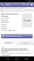 Stem Cell Research & Therapy plakat
