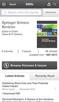 Springer Science Reviews تصوير الشاشة 2