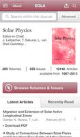 Solar Physics الملصق