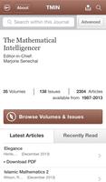 Mathematical Intelligencer 海报
