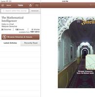 Mathematical Intelligencer captura de pantalla 2