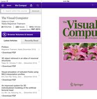 The Visual Computer Plakat