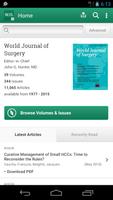 World Journal of Surgery Affiche