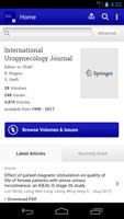 پوستر International Urogynecology Journal