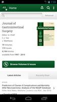 J of Gastrointestinal Surgery Affiche