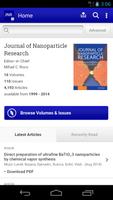 J of Nanoparticle Research Affiche
