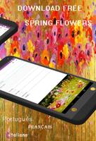 Spring Flowers Keypad Theme capture d'écran 1