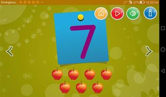 Kids Numbers - Kids learn numbers, Numbers App capture d'écran 3