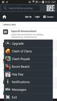 Forum App for Supercell Affiche