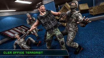 Commando Super Hero War Fight 스크린샷 1