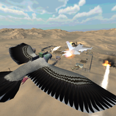 Raid aérien de pigeon d&#39;espion icon