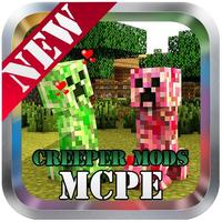 Creeper Mod For Minecraft Affiche