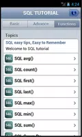 SQL Quick Tutorial تصوير الشاشة 4