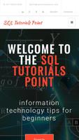 Sql Tutorials Point poster