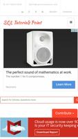 Sql Tutorials Point скриншот 3