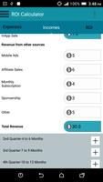 برنامه‌نما App ROI Calculator عکس از صفحه