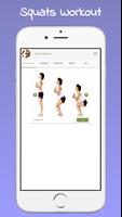 Squats Workout captura de pantalla 2