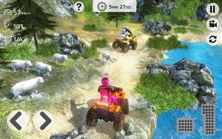 ATV Quad Bike Simulator 3D: Offroad Adventure capture d'écran 2