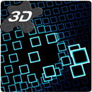 Neon Squares Parallax Particles 3D Live Wallpaper APK