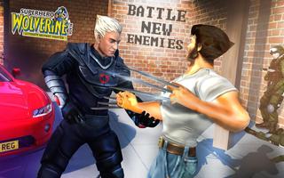 Superhero Wolverine Blade: Ultimate Mutant Fighter Ekran Görüntüsü 3
