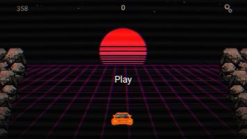 Turny Car - Retrowave racer screenshot 1
