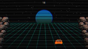 Turny Car - Retrowave racer screenshot 2