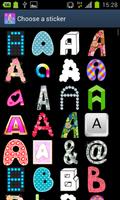 500 alphabet stickers capture d'écran 2