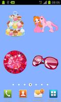 100 pink stickers Affiche