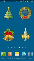 100 Christmas Stickers تصوير الشاشة 1