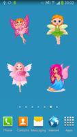 100 Fairy stickers Affiche