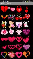 100 Heart Stickers syot layar 3