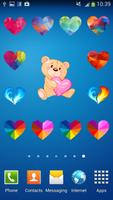 100 Heart Stickers syot layar 2