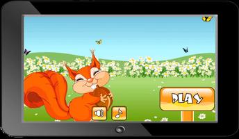 Squirelle Jungle Run پوسٹر