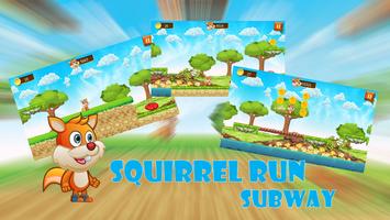 Squirrel Run Subway poster