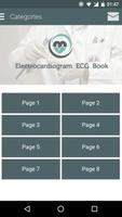 Electrocardiogram ECG Book Affiche