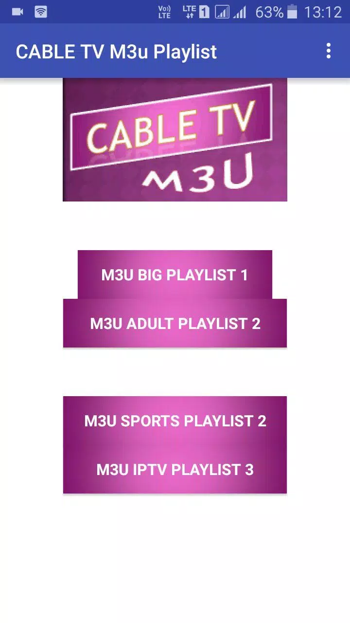 CableTV M3u Playlist APK for Android Download