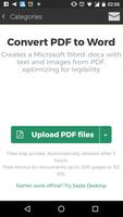 PDF to Word Converter | Easy الملصق