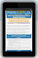 TrafficSlider - Your Profit Up Affiche