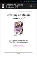 Creating Online Business 101 постер