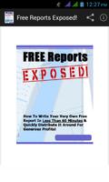 Free Reports Exposed! Affiche