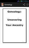 Genealogy الملصق